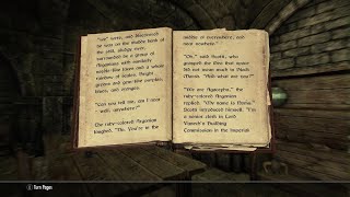 Skyrim lore books to sleep to  Reading quotArgonian Account book 4quot [upl. by Enileuqcaj338]