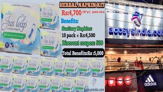 📦Accsys Indiaquot jus leap napkin Benefits Demo 😱 [upl. by Lakin881]