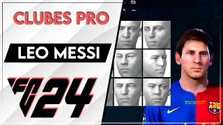 Como crear a MESSI 2010 en EA FC 24 ✅ [upl. by Ynatterb783]