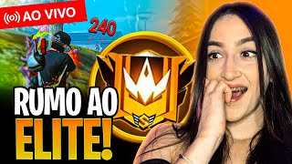 😱❤️ RUMO A ELITE 😱❤️ CÓDIGO DE EQUIPE 😍❤️ FREE FIRE AO VIVO 🔴🔥 [upl. by Pronty]