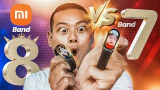 Xiaomi Band 8 Indepth Review VS Band 7 So FUN [upl. by Akemet]