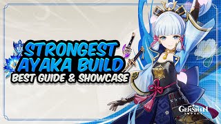 ULTIMATE AYAKA GUIDE Best Ayaka Build  Artifacts Weapons Teams amp Showcase  Genshin Impact [upl. by Weixel549]