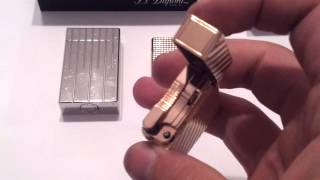 S T Dupont Lighters Ping Sound Test [upl. by Lrad347]