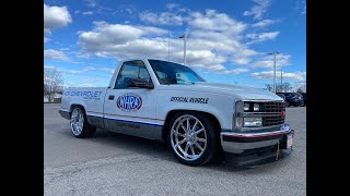 1992 C1500 RCSB tribute Atlanta Dragway NHRA Safety truck SOLD [upl. by Akinirt]