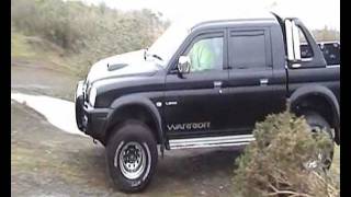 Mitsubishi L200 Warrior Offroading at Magheramourne [upl. by Veronica]