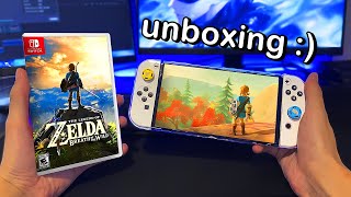 zeldinha botw pro nintendo switch [upl. by Nela]