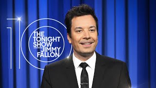 Jimmy Looks Back on 10 Years of Hosting The Tonight Show [upl. by Vivica765]