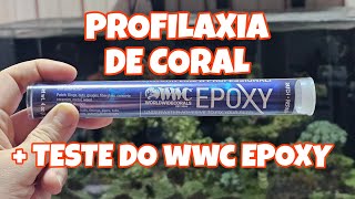 Novidades em coral  teste do WWC Epoxy É melhor que Durepoxi [upl. by Anwahsat]