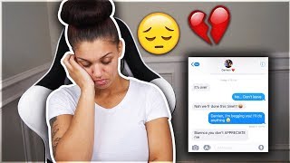 BREAK UP PRANK ON BOYFRIEND HE CRIED [upl. by Lema]