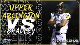 HIGH SCHOOL FOOTBALL  Upper Arlington vs Hilliard Bradley  HIGHLIGHT [upl. by Gus]