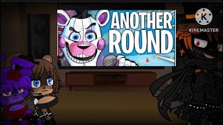 FNIA react to Another round fnaf song 💜Gachs club 💜 [upl. by Willet]