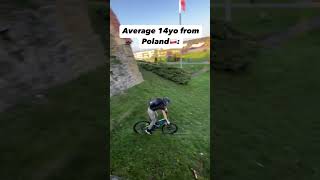 Subscribe for more🔥🫡 freeride bike mtb bikelife downhill urbandownhill viral [upl. by Lawton]