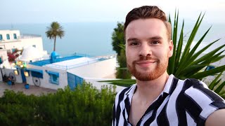 Tour of SIDI BOU SAID TUNISIAS Most Beautiful Town 🇹🇳 [upl. by Graaf]