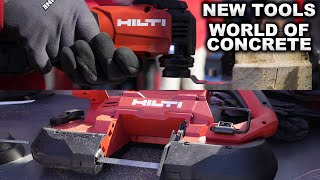 Two NEW Hilti Nuron Tools Revealed at World of Concrete 2023 [upl. by Ttezzil]