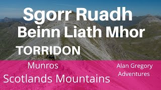 Beinn Liath Mhor Sgorr RuadhWalkingScotlands MountainsTorridon Achnashellach Scotland [upl. by Artenek24]