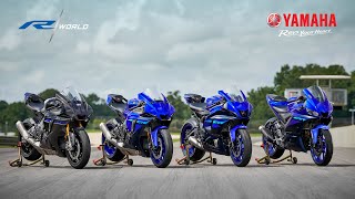 Precision Power amp Style The 2024 Yamaha Supersport Lineup [upl. by Aciraa]