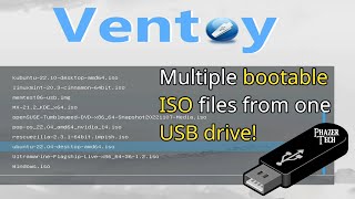 Ventoy  How To Boot Multiple ISO Images From A Single USB Drive Guide [upl. by Rebba]