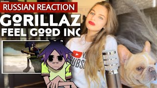 Gorillaz  Feel Good Inc REACTION First time watching [upl. by Dowling]