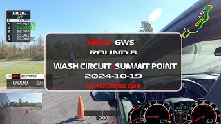 Fiesta ST Autocross MBCA GWS 8 20241019 [upl. by Murial]