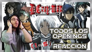 🔥REACCION a TODOS los openings de DGrayman 15 [upl. by Kassel675]