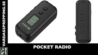 Martin Testar Sandberg Pockat Radio for AAA Battery [upl. by Acinorahs]