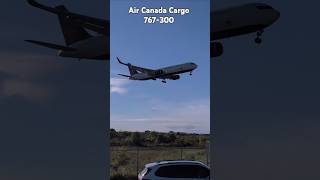 Rare Air Canada Cargo 767300 landing 6R in Toronto commercialaircraft aircanadacargo aircanada [upl. by Ayala44]