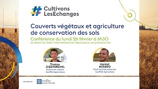 Couverts végétaux et agriculture de conservation des sols [upl. by Pogue]