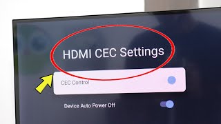 What is HDMi CEC Settings in Google Tv  Android Tv [upl. by Nilad]