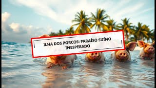 Ilha dos Porcos O Paraíso Suíno Mais Inusitado do Mundo  curiosidades vocesabia [upl. by Acinok]