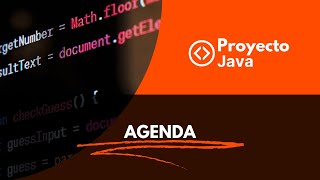 Proyecto Agenda JAVA [upl. by Mukund327]