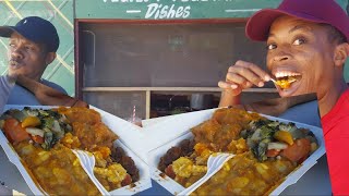 ULTIMATE JAMAICAN VEGAN STREET FOOD ITAL [upl. by Aitnom582]