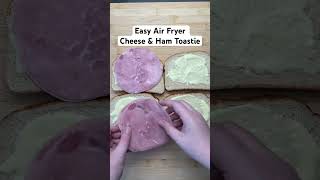 Easy air fryer cheese amp ham toastie [upl. by Adamec]