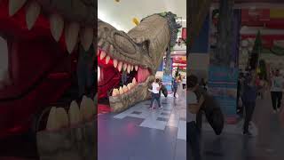 Dinosaur Escalator in Albrook Mall Panama City [upl. by Vary]