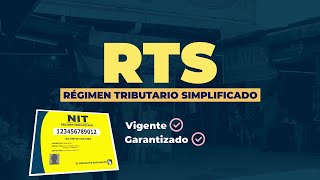 Spot Régimen Tributario Simplificado RTS  Vigente y Garantizado [upl. by Yesmar938]