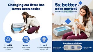 💕ScoopFree Crystal Cat Litter Tray Refills💕Cyber Monday Deal 5✨petloverslive PLLCatLitterTray [upl. by Secundas]