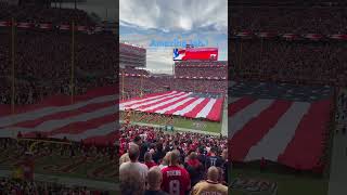 Had to cut short to fit Amazing National Anthem for the 49ers vs Cowboys 2024 game 49ers [upl. by Oleg573]