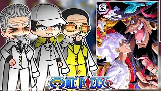 Marines React to Luffys Gear 5  Joyboy  One piece  Gacha React [upl. by Ashlan429]