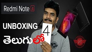 Xiaomi Redmi note4 unboxing amp initial impressions ll in telugu ll [upl. by Llehcear]