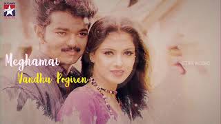 Thullatha manamum thullum  Meghamai Vanthu Pogiren  Lyric Video  Vijay  Simran  SA Rajkumar [upl. by Mcdonald721]