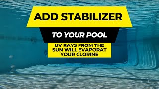 Add Stabilizer to Your Pool [upl. by Enirolf]