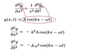 Physics 19 Mechanical Waves 10 of 21 The Wave Equation in 1Dimension [upl. by Yllier34]