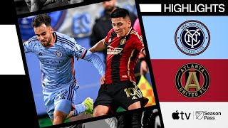 New York City FC vs Atlanta United  Full Match Highlights  April 6 2024 [upl. by Hiro]