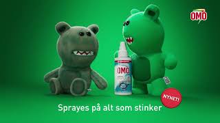 OMO Reklamefilm  Sport og Aktiv Luktfjerningsspray [upl. by Egarton]