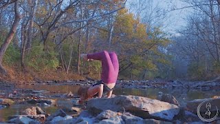 Creek Yoga by Raymie  A Cinematic Yoga Sequence [upl. by Bever]