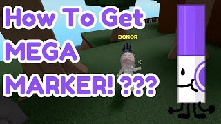 How To Get MEGA MARKER NEW in Find The Markers Roblox 2024 [upl. by Aikahs]