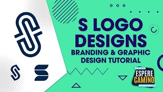 S Letter Logo Design Tutorial  Adobe Illustrator [upl. by Irreg]