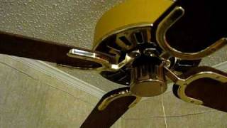 Rare gear driven ceiling fan [upl. by Cliff]