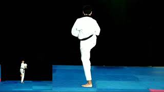 POOMSAE TAEGEUK 5 STEP BY STEP [upl. by Ecined]