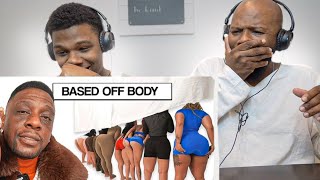 POPS REACTS TO BOOSIE BLIND DATING 10 GIRLS BASED OFF BODIES [upl. by Yklam]