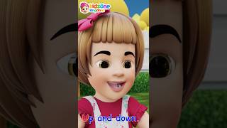 Wheels On The Bus  KidZone Kingdom Nursery Rhymes amp Kids Songs shorts [upl. by Enitsud]